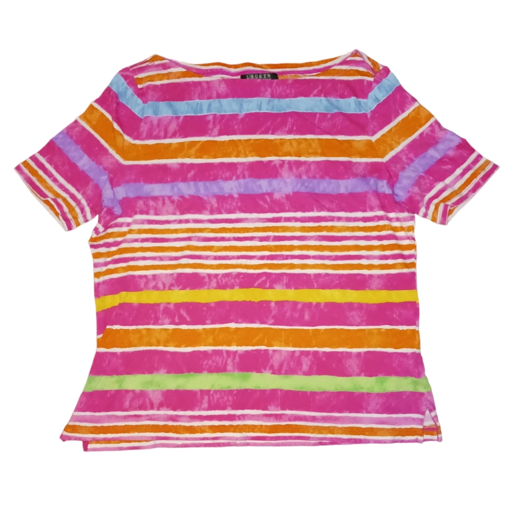 Womens medium ralph Lauren striped t-shirt